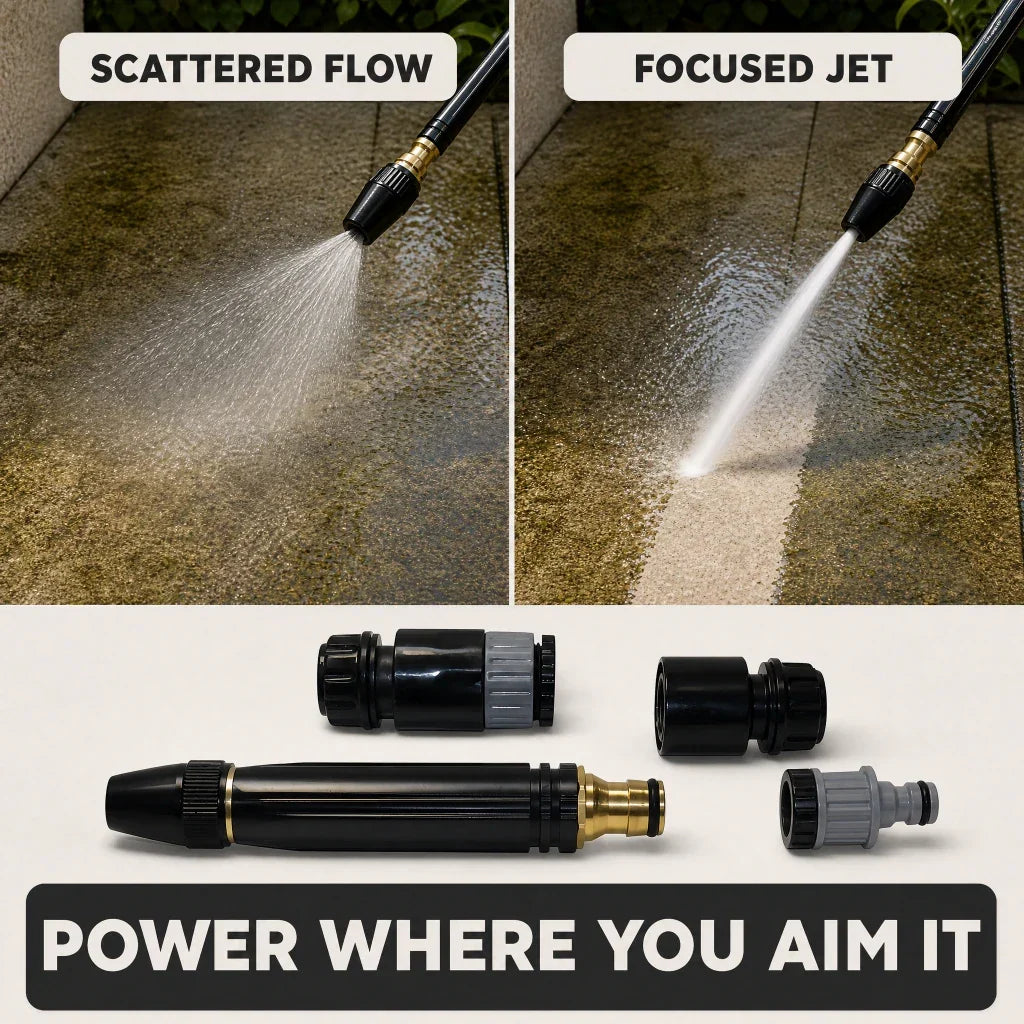 HydroJet 4 | High-Power Garden Hose Cleaning Wand