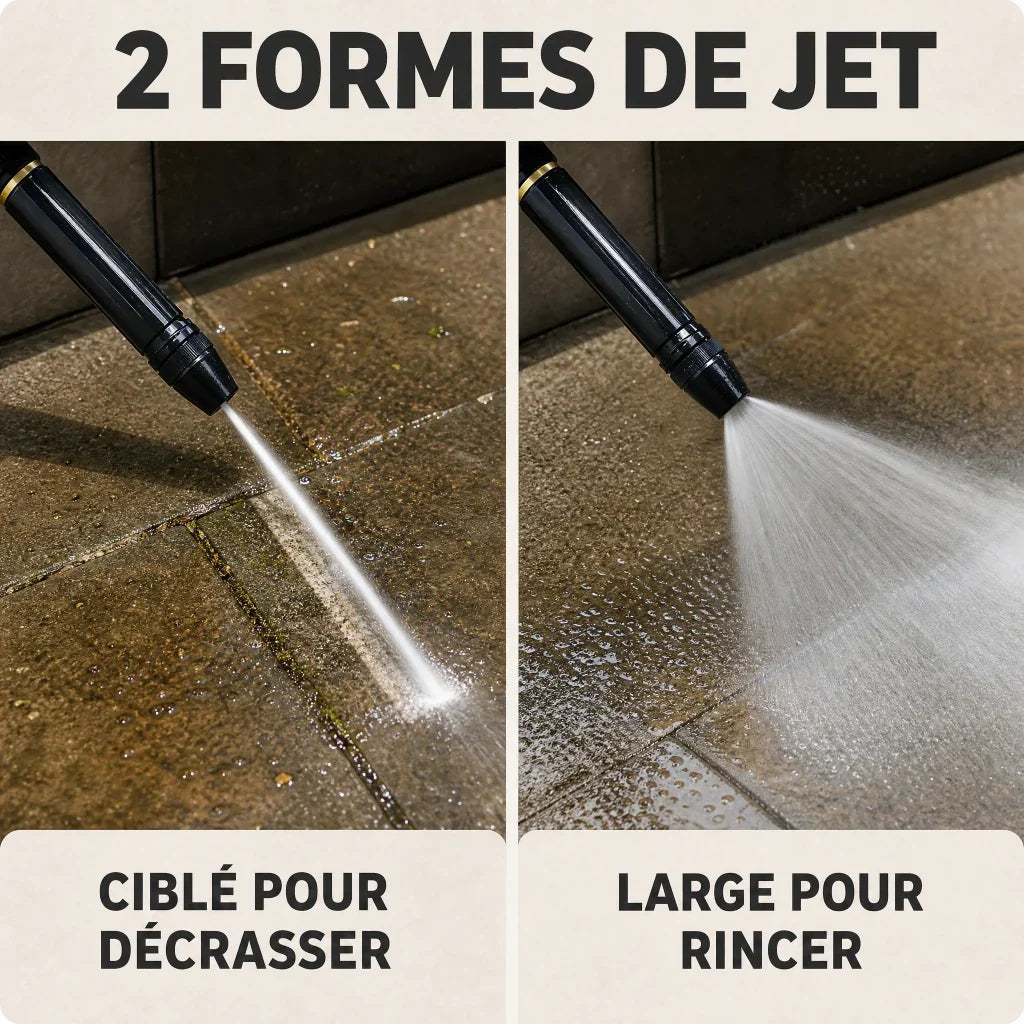 HydroJet 4 | High-Power Garden Hose Cleaning Wand