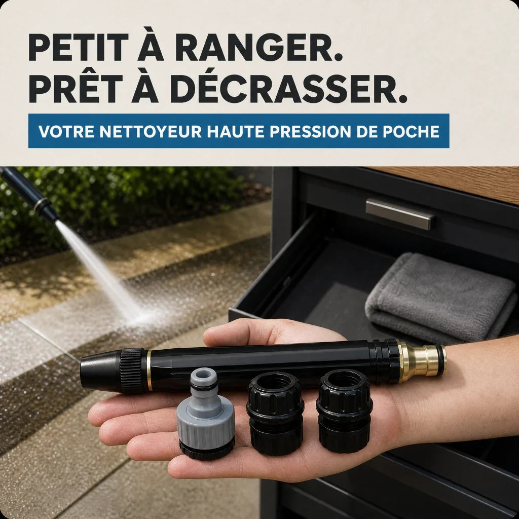 HydroJet 4 | High-Power Garden Hose Cleaning Wand